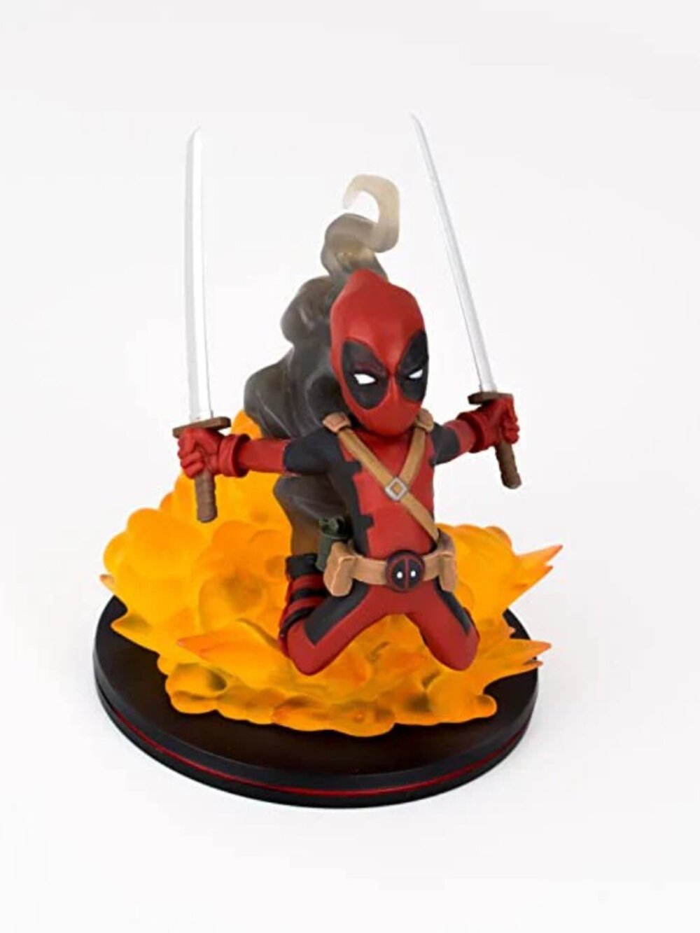 Marvel Deadpool Red Q-Fig Vinyl Figure 2015 Loot Crate Exclusive QMx Collectible